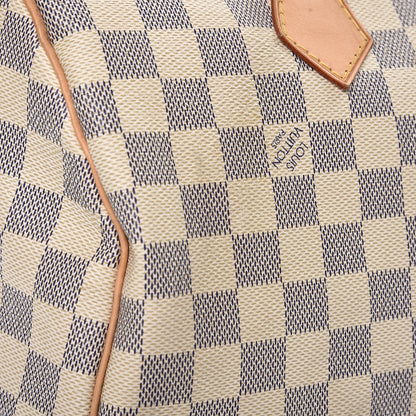 Louis Vuitton Damier Azur Speedy 30 12 of 17