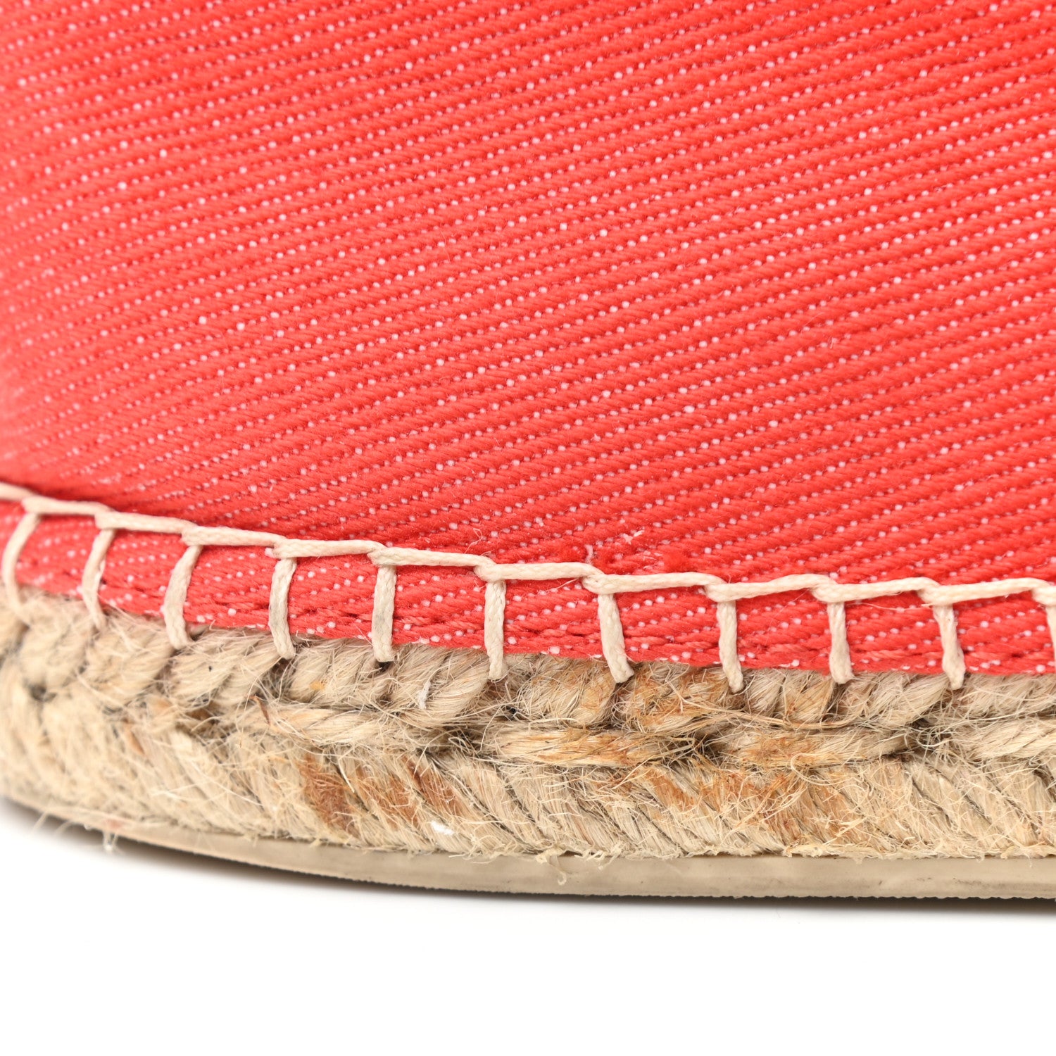Louis Vuitton Canvas Waterfall Espadrille 39 Rouge 9 of 10