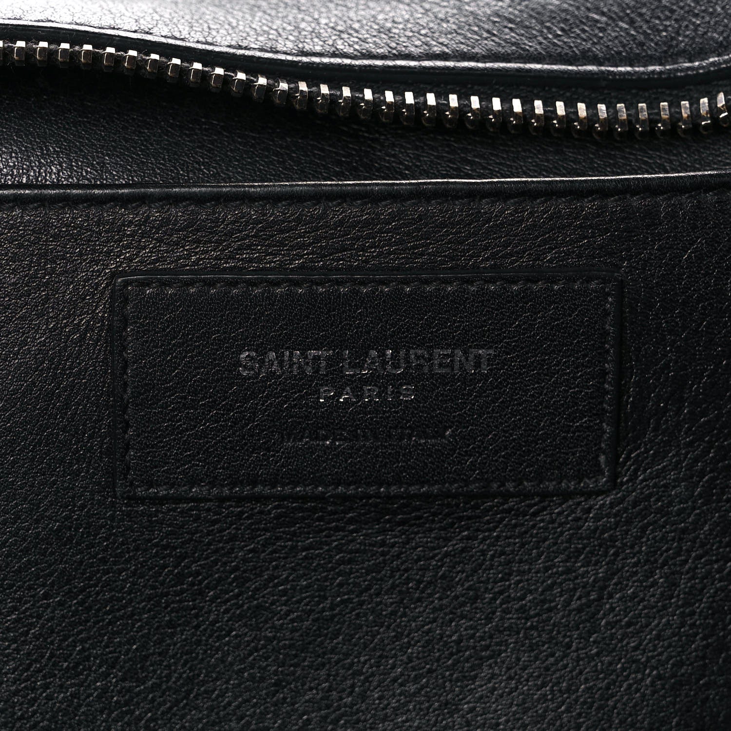 Saint Laurent Calfskin Small Monogram Cabas Black 6 of 12