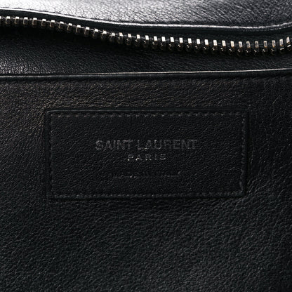 Saint Laurent Calfskin Small Monogram Cabas Black 6 of 12