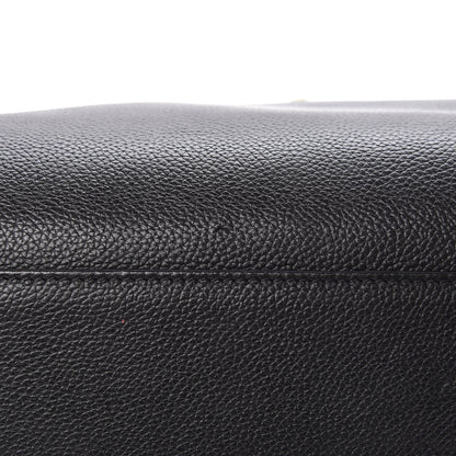 Chanel Calfskin Cerf Executive Shopper Tote Black 10 of 11