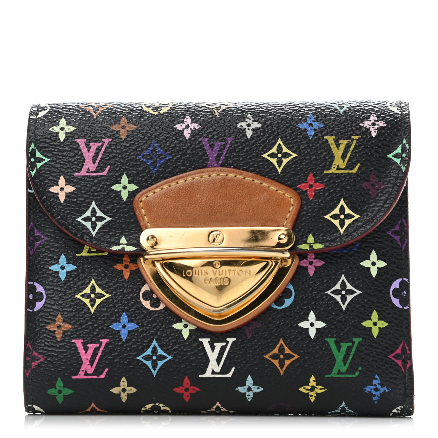 Monogram Multicolor Joey Wallet Black Grenade