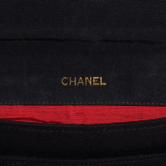 Chanel Jersey Clutch Black 6 of 7