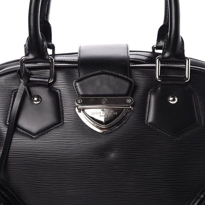 Louis Vuitton Epi Bowling Montaigne GM Black 9 of 9