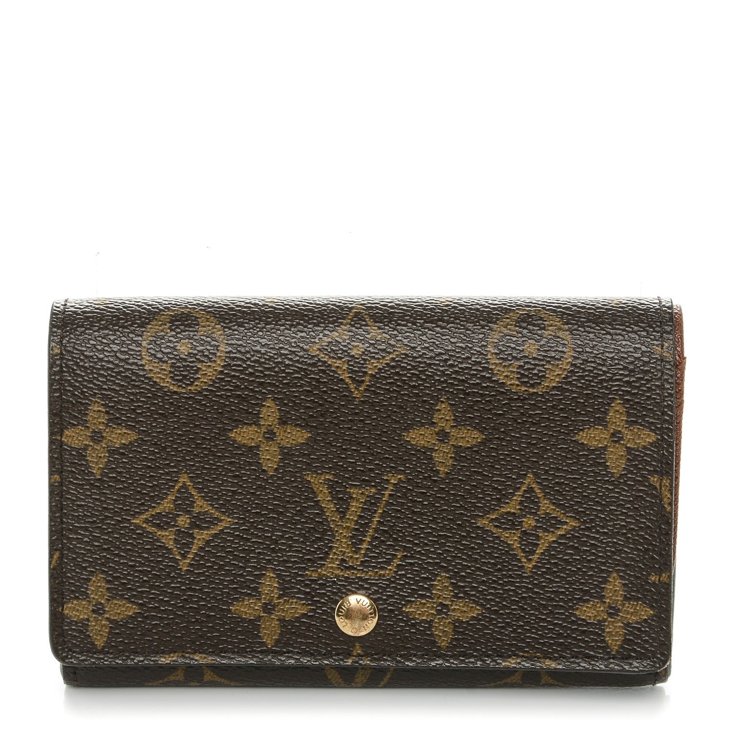Louis Vuitton Monogram Porte-Monnaie Billets Tresor Wallet 1 of 7