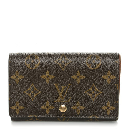 Louis Vuitton Monogram Porte-Monnaie Billets Tresor Wallet 1 of 7