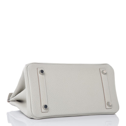 Hermes Togo Birkin 25 Gris Perle 5 of 33