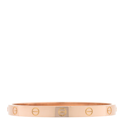 Cartier 18K Pink Gold LOVE Bracelet 17 2 of 7