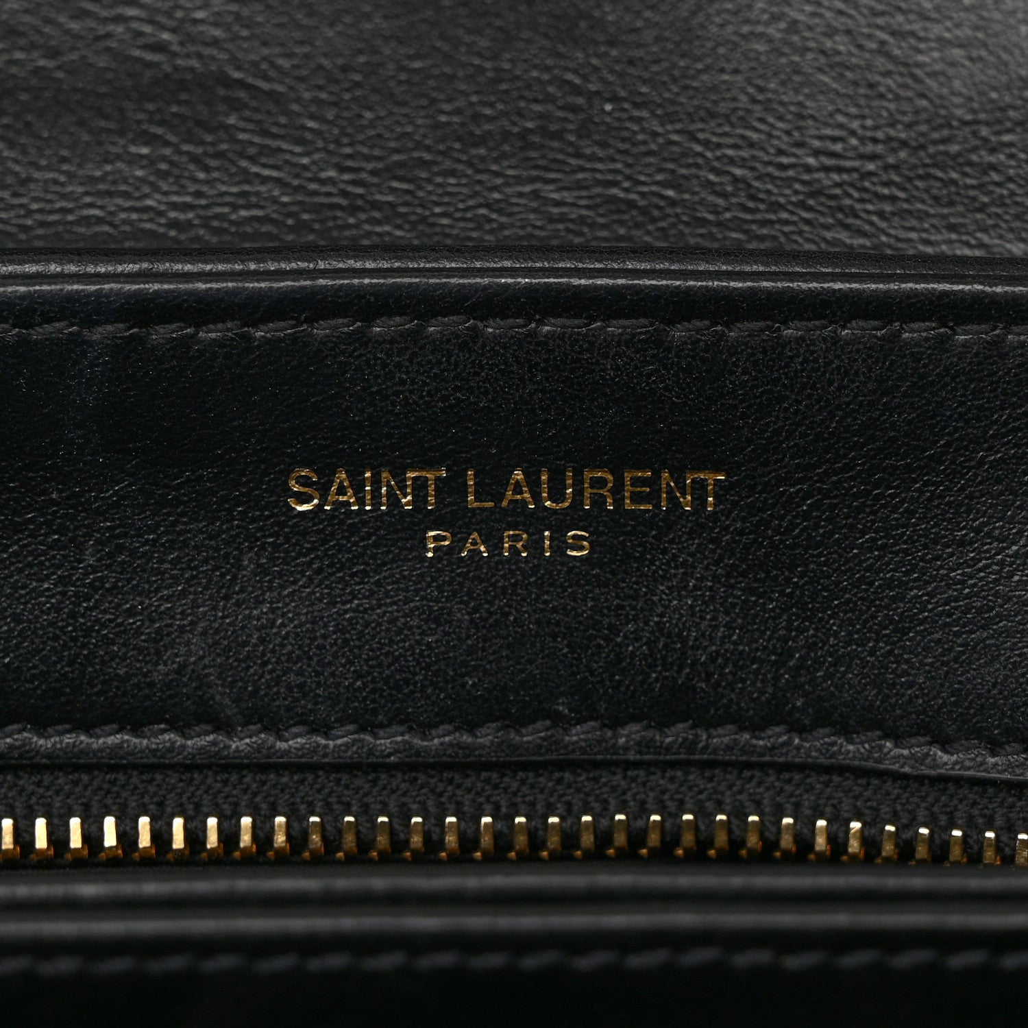 Saint Laurent Calfskin Y Quilted Monogram Toy Loulou Crossbody Bag Black 6 of 19