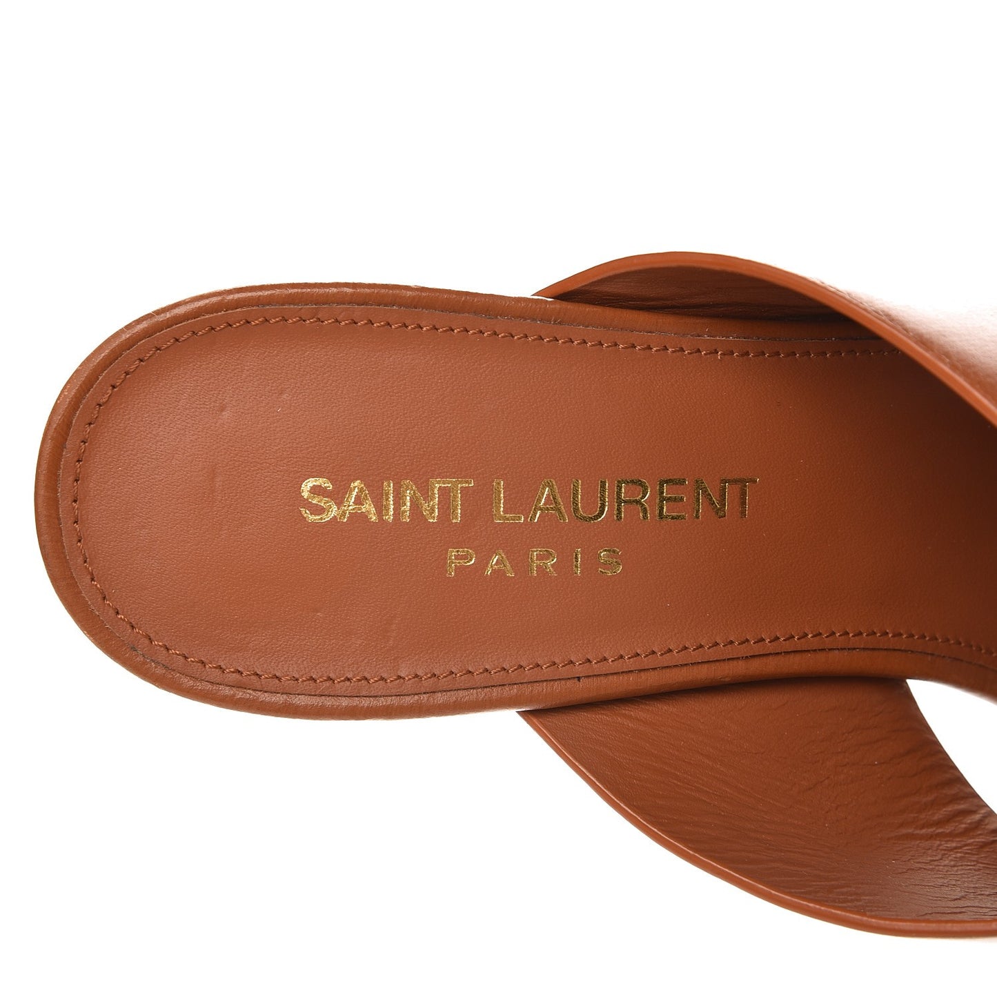 Calfskin LouLou Mules 37 Dune