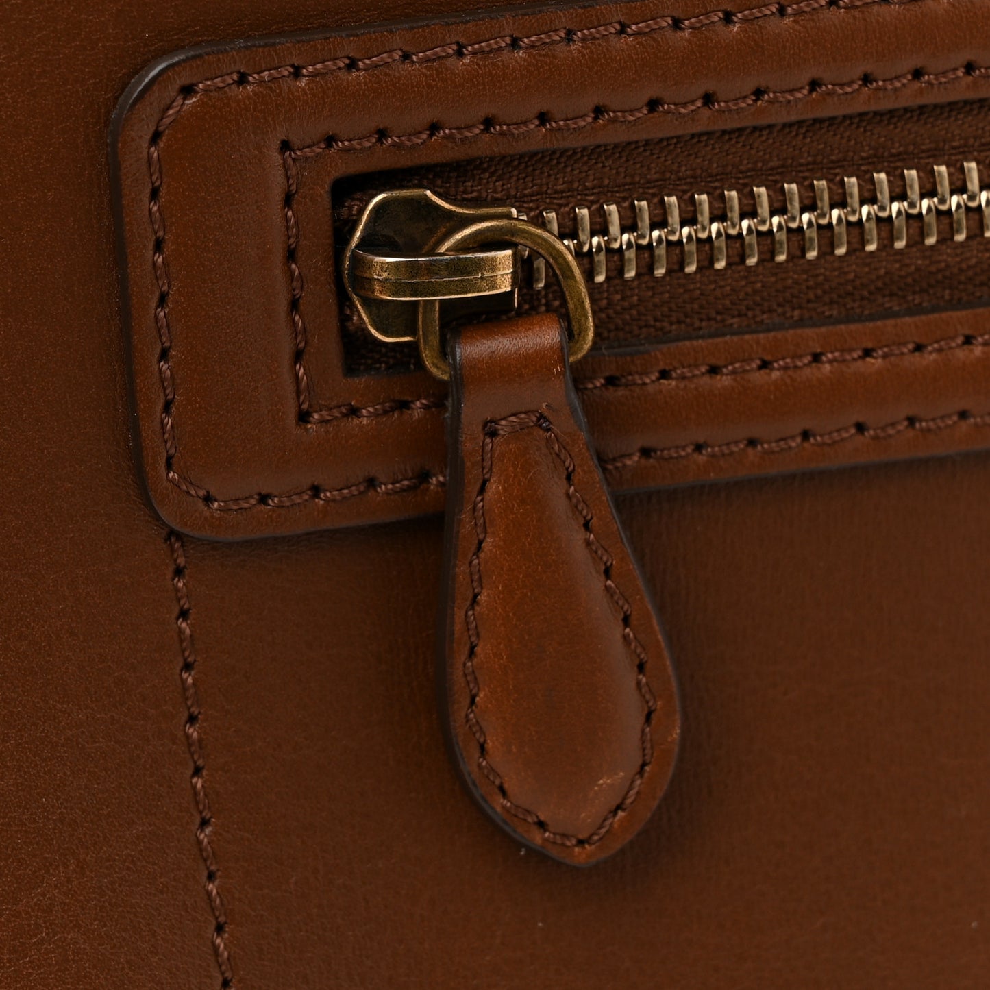 Smooth Calfskin Mini Luggage Sienna