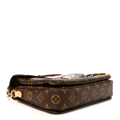 Louis Vuitton Monogram Patches Pochette Metis 4 of 13