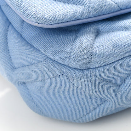 Chanel Jersey Quilted Chanel 19 Waist Bag Light Blue 8 of 9