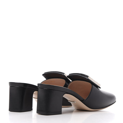Gucci Malaga Kid Crystal Square G Madelyn Mules 36.5 Black 4 of 11