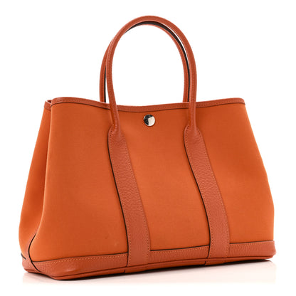 Hermes Toile Negonda Garden Party 30 TPM Orange 3 of 11