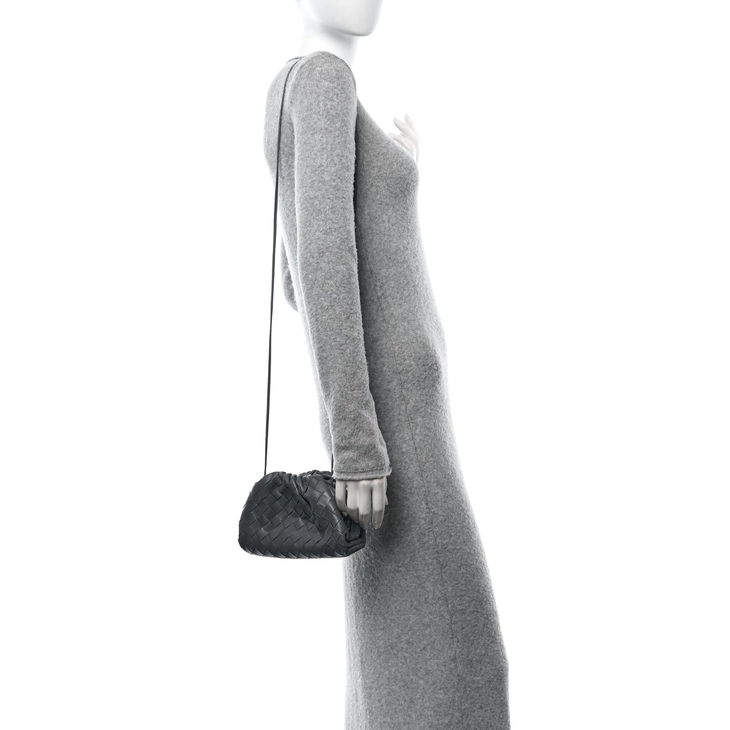 Nappa Intrecciato The Mini Pouch Thunder