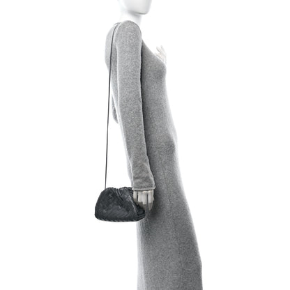 Bottega Veneta Nappa Intrecciato The Mini Pouch Thunder 3 of 12