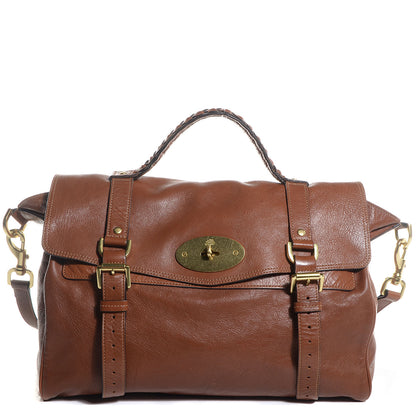 Mulberry Soft Buffalo Leather Oversized Alexa Oak 1 of 10