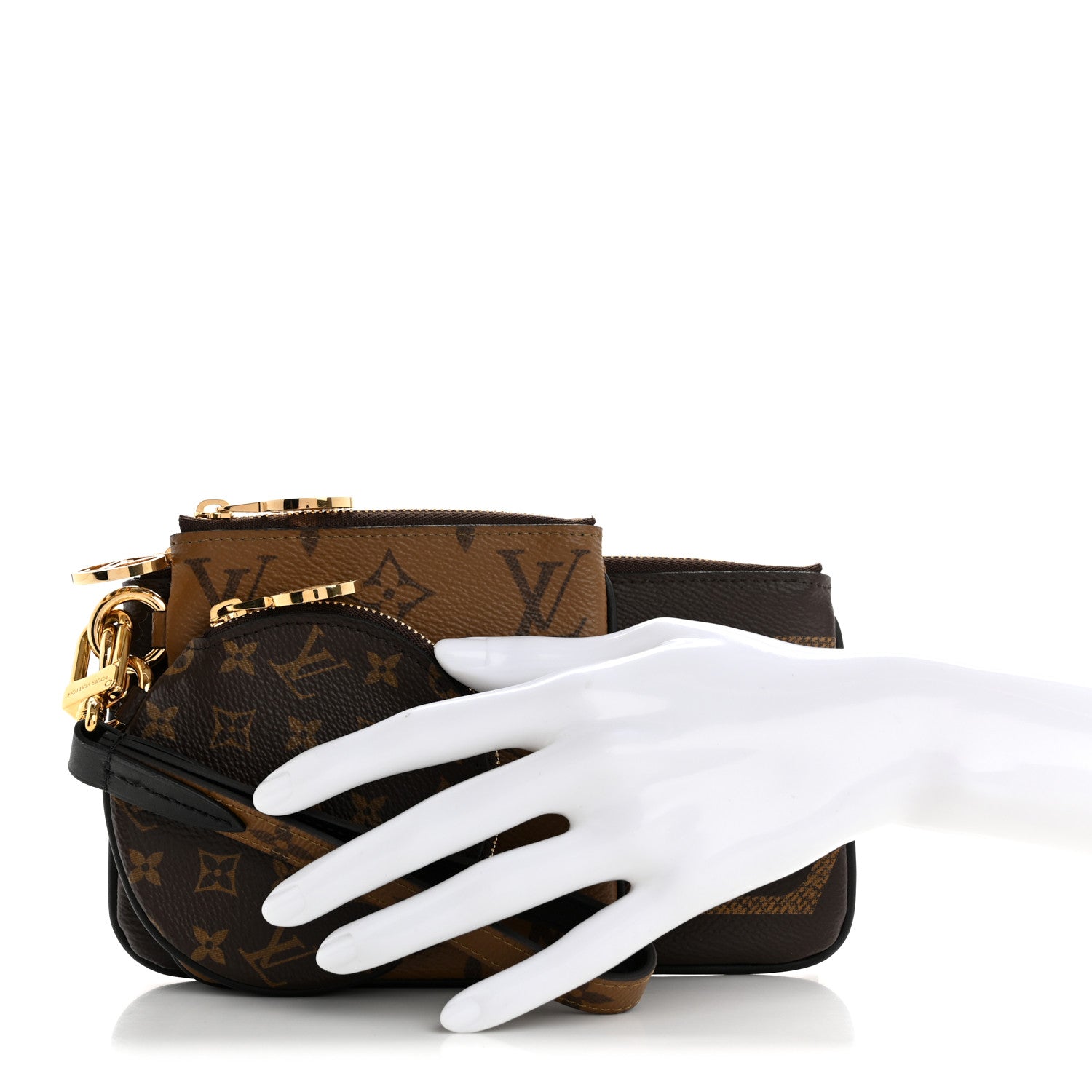 Louis Vuitton Reverse Monogram Giant Trio Pouch 2 of 10