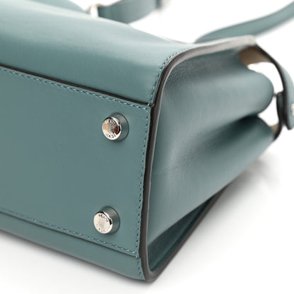 Fendi Vitello Tahiti Burro Bi-Color Medium Peekaboo Iconic Essentially Satchel Pound Sand Nuvola 8 of 8