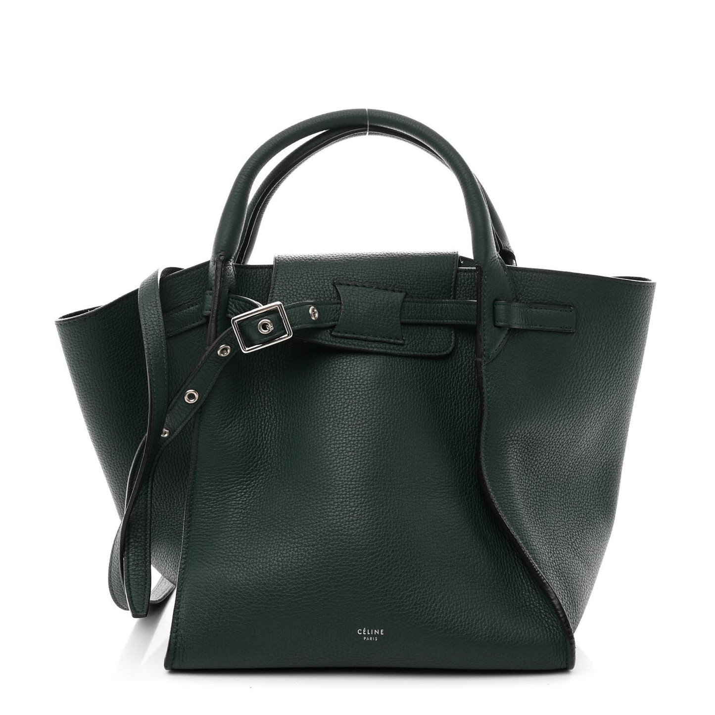 Supple Grained Calfskin Small Big Bag Amazone