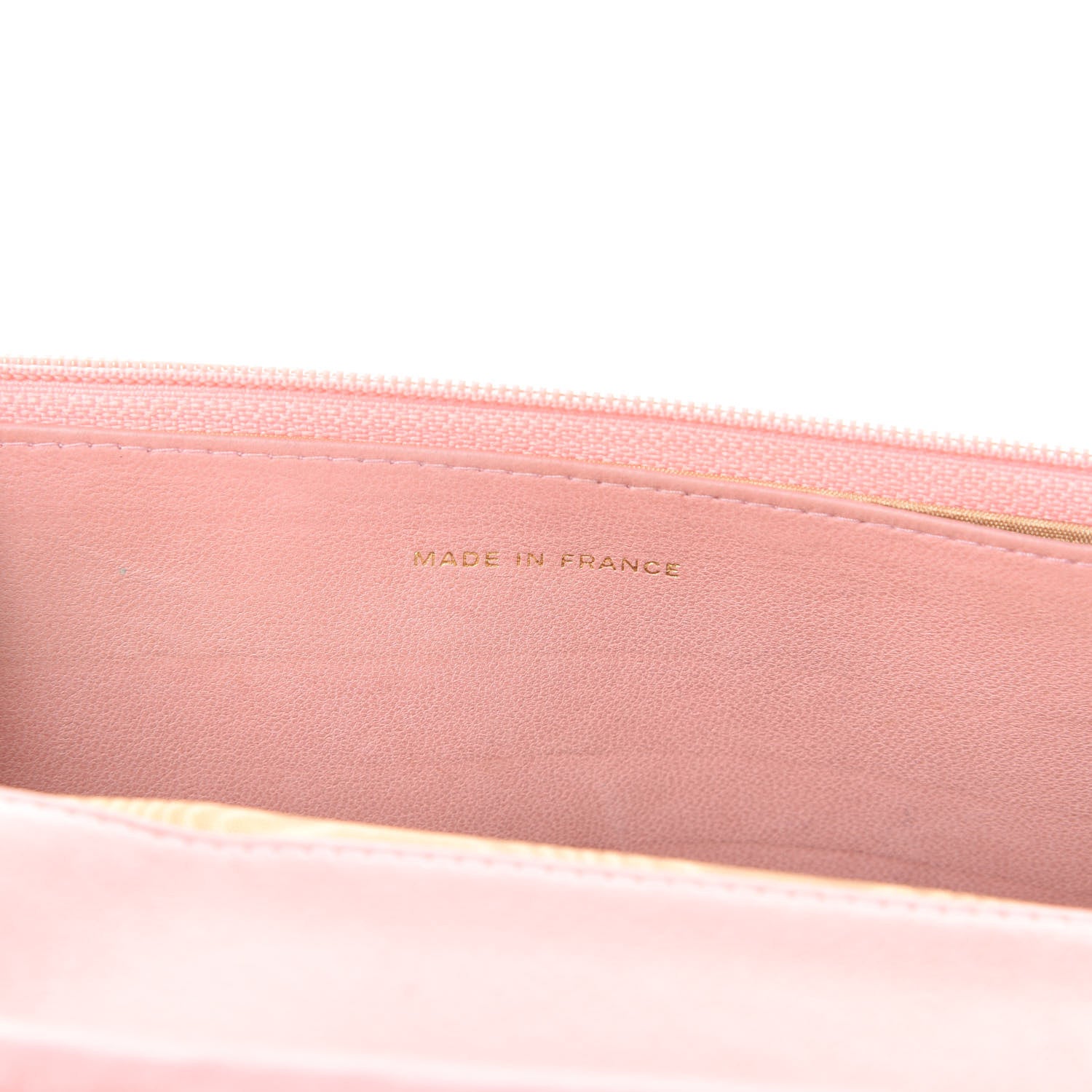 Chanel Caviar Timeless CC Wallet On Chain WOC Pink 7 of 14