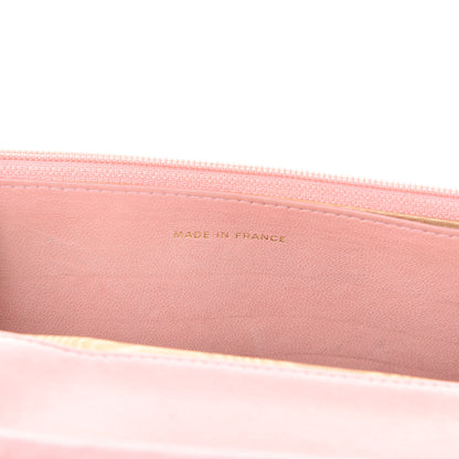 Chanel Caviar Timeless CC Wallet On Chain WOC Pink 7 of 14