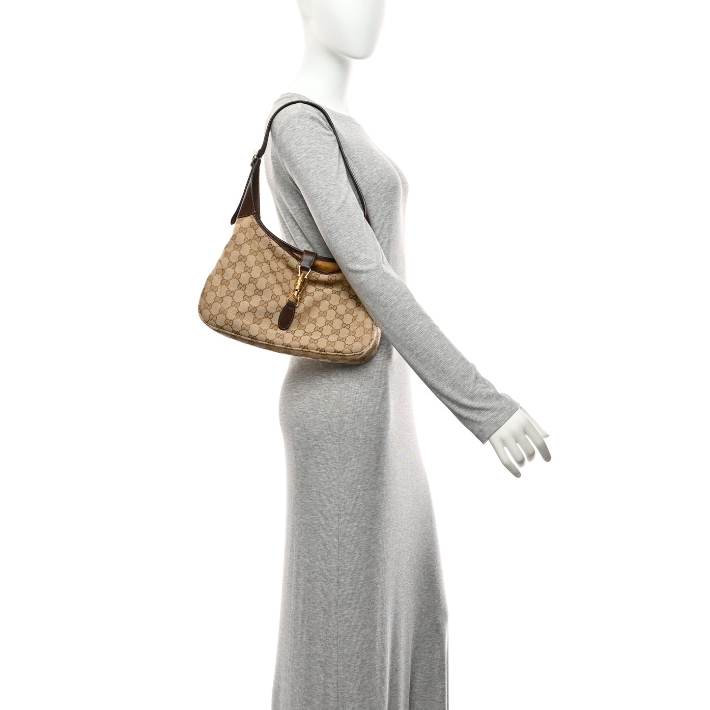 Monogram Medium Jackie 1961 Hobo  Sand Brown