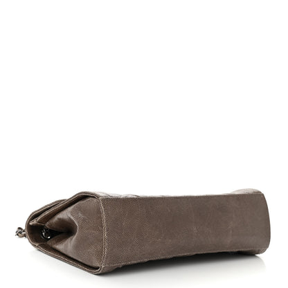 Chanel Crumpled Grained Calfskin Jumbo CC Crave Flap Beige 4 of 11