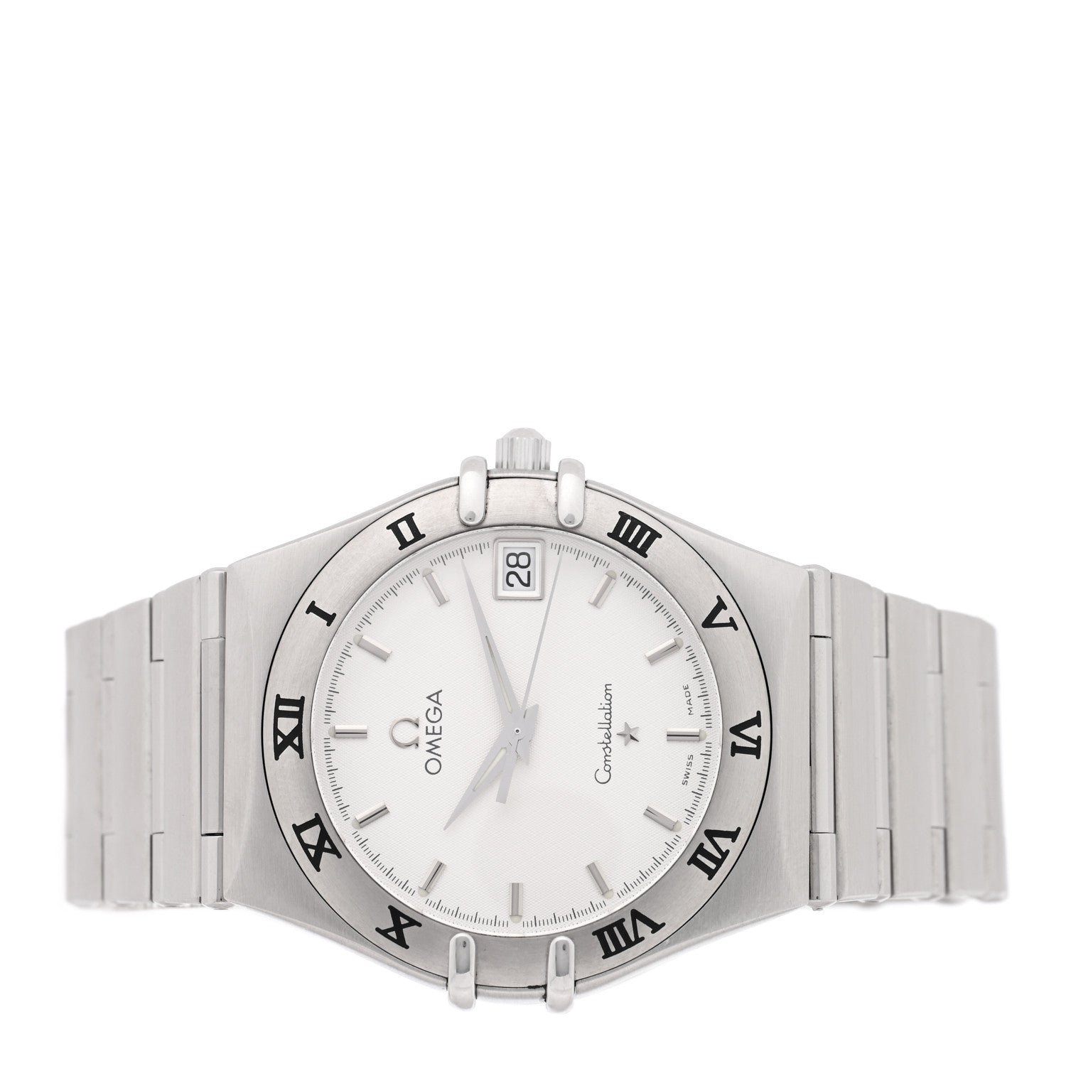 Omega Stainless Steel 33mm Constellation Quartz Watch White 1512.30 2 of 4