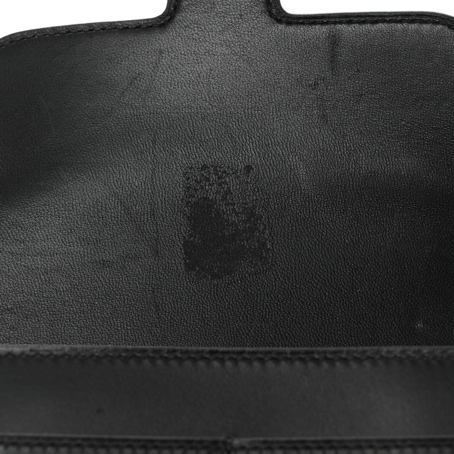 Hermes Allegro Constance Compact Passant Glow Wallet Black 9 of 10