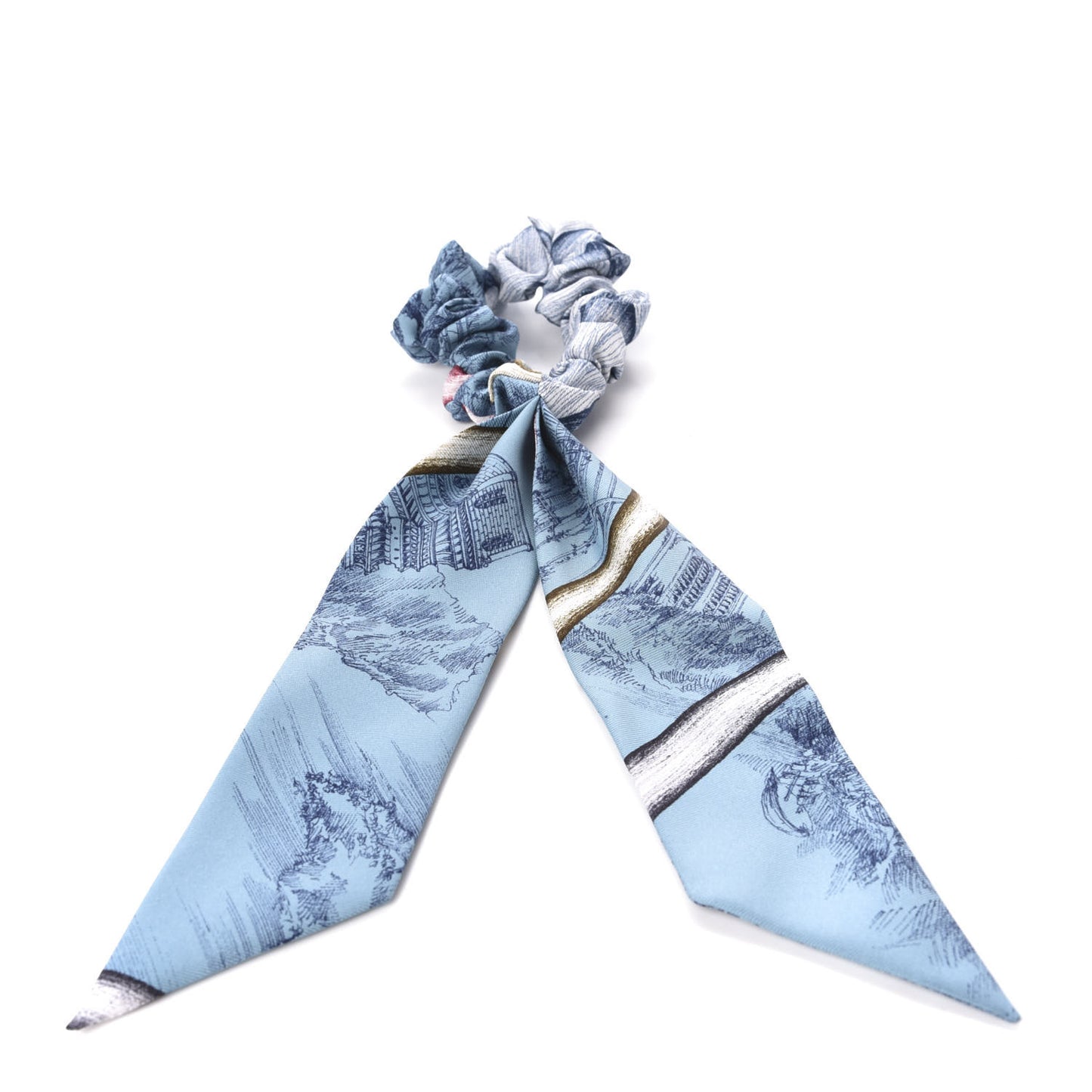 Silk Twilly Scrunchie