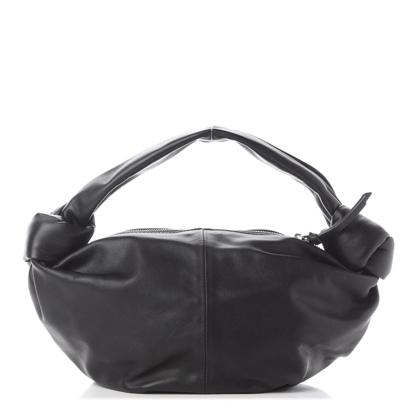 Nappa Mini Double Knot Bag Black