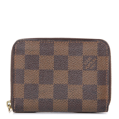 Louis Vuitton Damier Ebene Zippy Coin Purse 1 of 11
