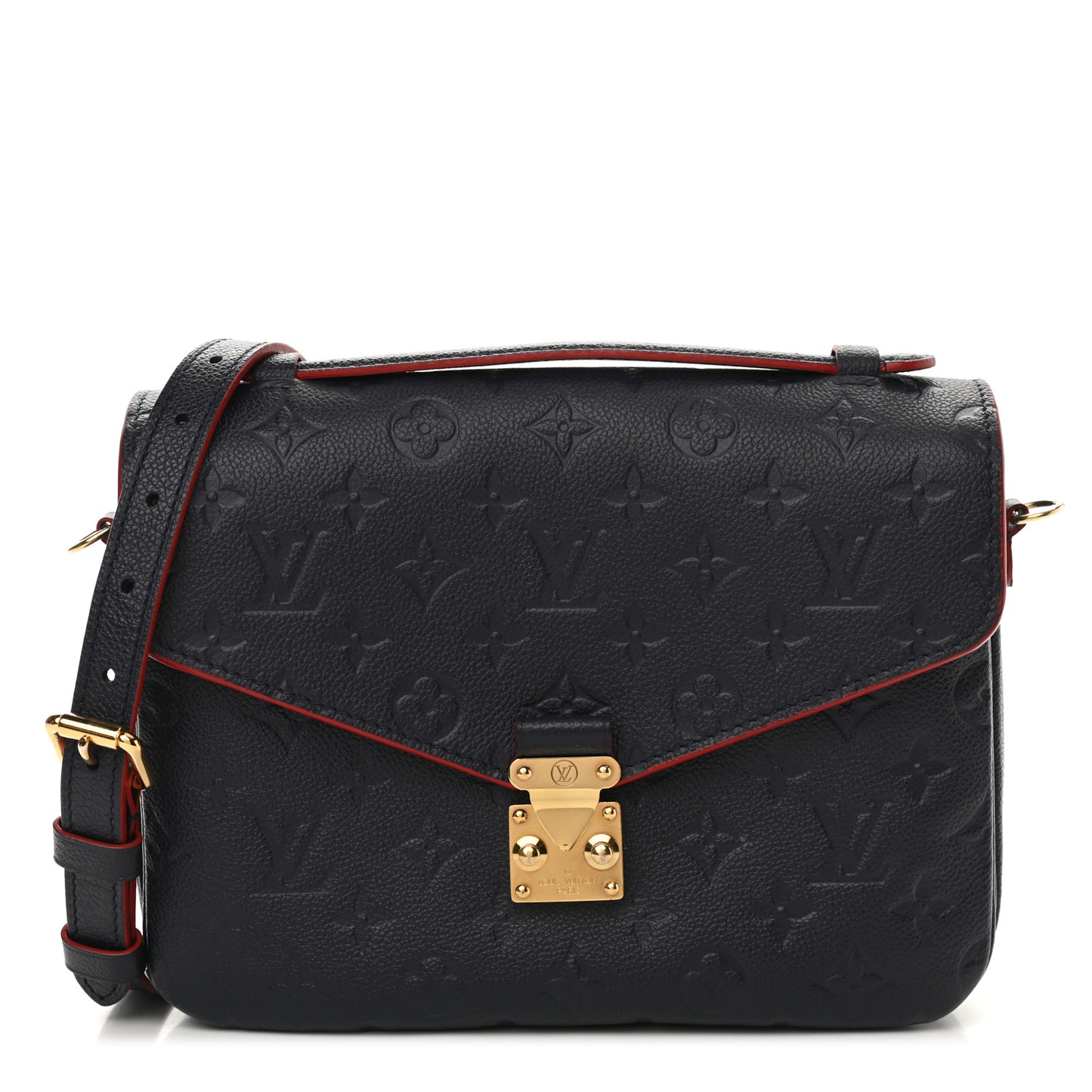 Empreinte Pochette Metis Marine Rouge