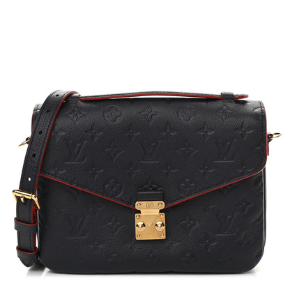 Louis Vuitton Empreinte Pochette Metis Marine Rouge 1 of 12