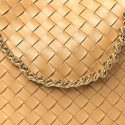 Bottega Veneta Nappa Intrecciato Sardine With Chain Bag Dark Praline 8 of 10