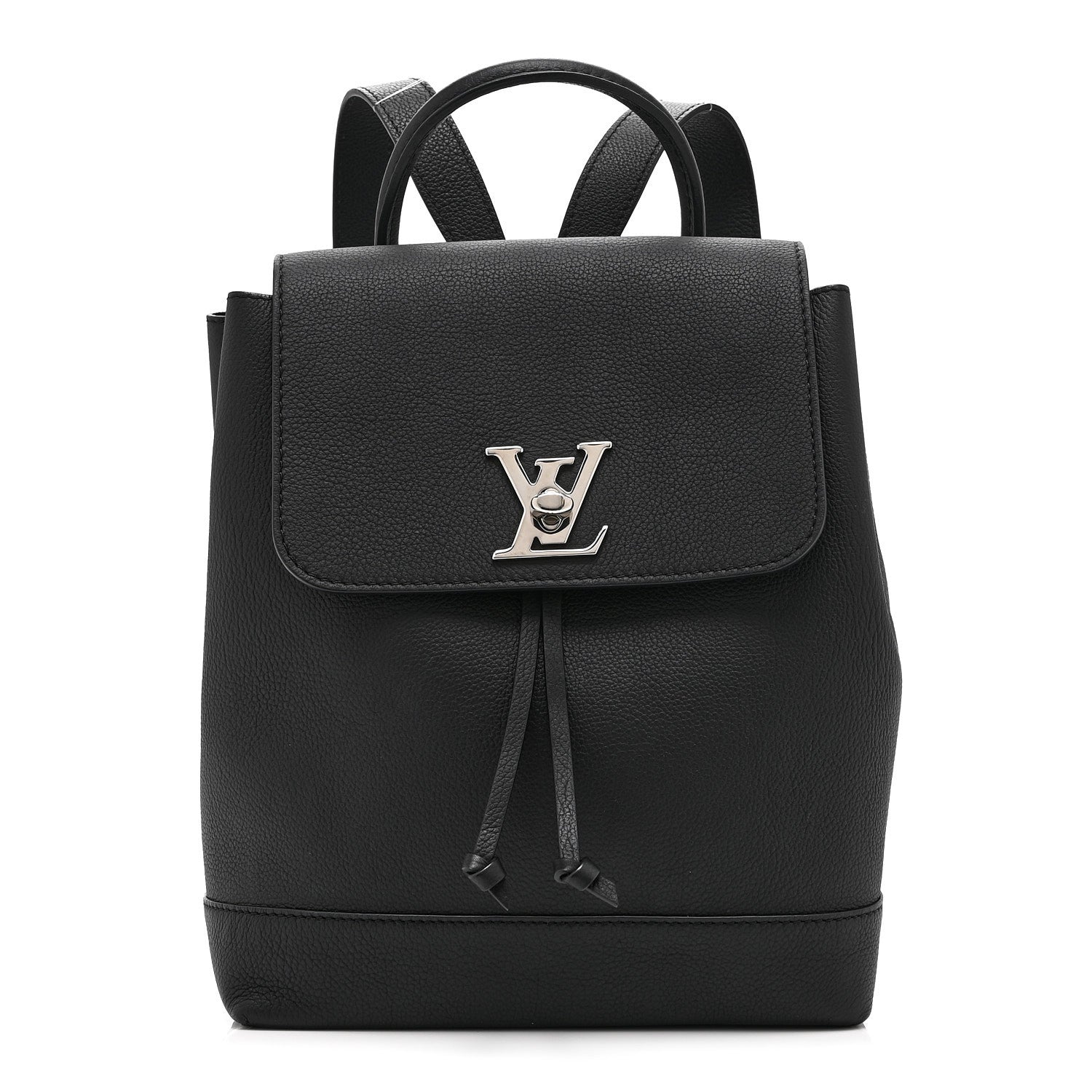 Louis Vuitton Calfskin Lockme Backpack Black 1 of 10