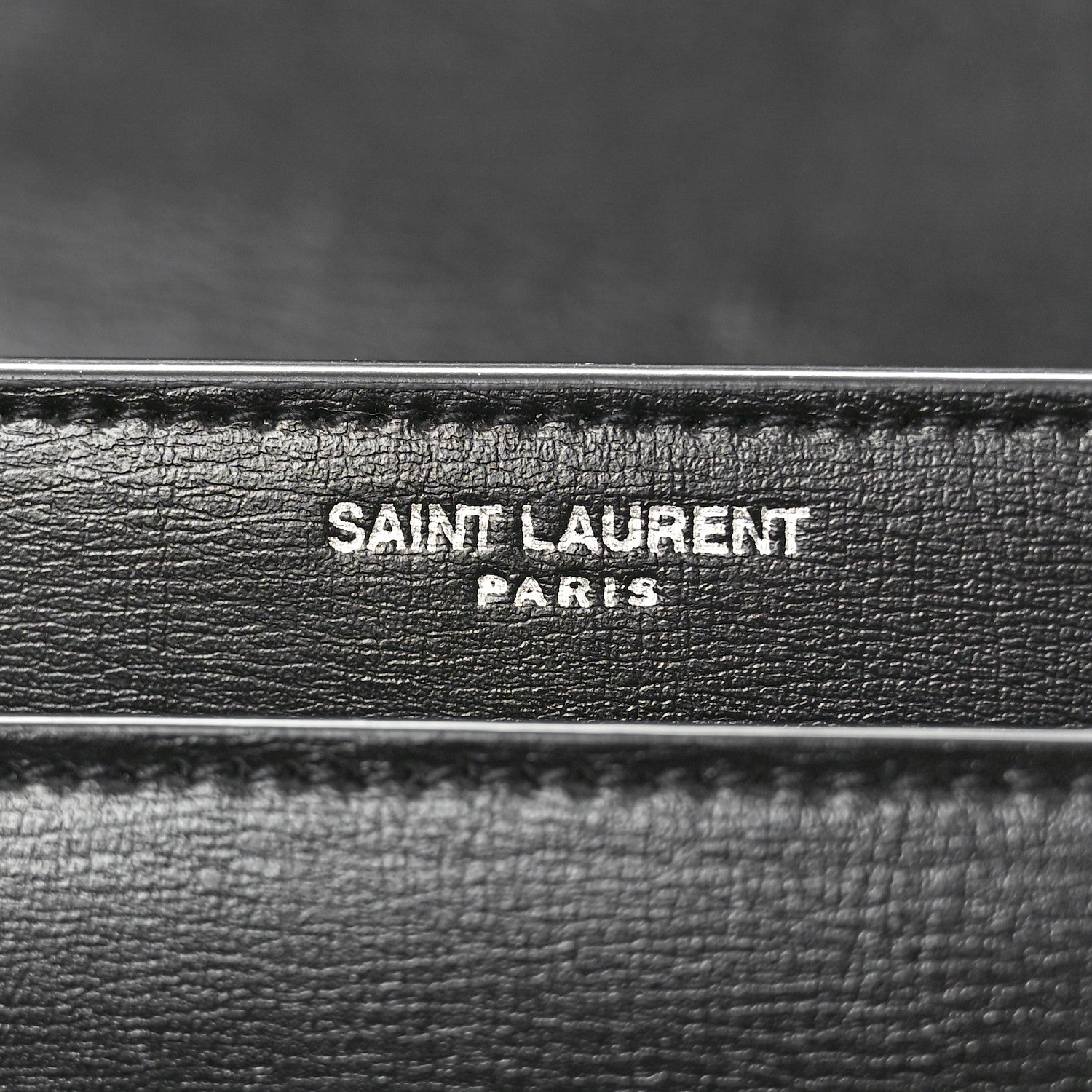 Saint Laurent Calfskin Medium Monogram Sunset Black 7 of 11
