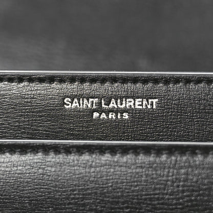 Saint Laurent Calfskin Medium Monogram Sunset Black 7 of 11
