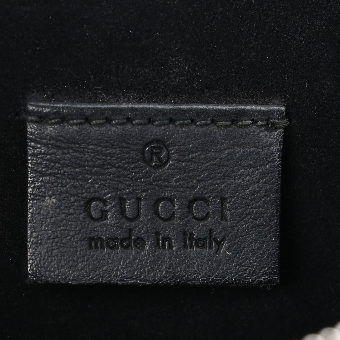 GG Supreme Monogram Medium Dionysus Shoulder Bag Black