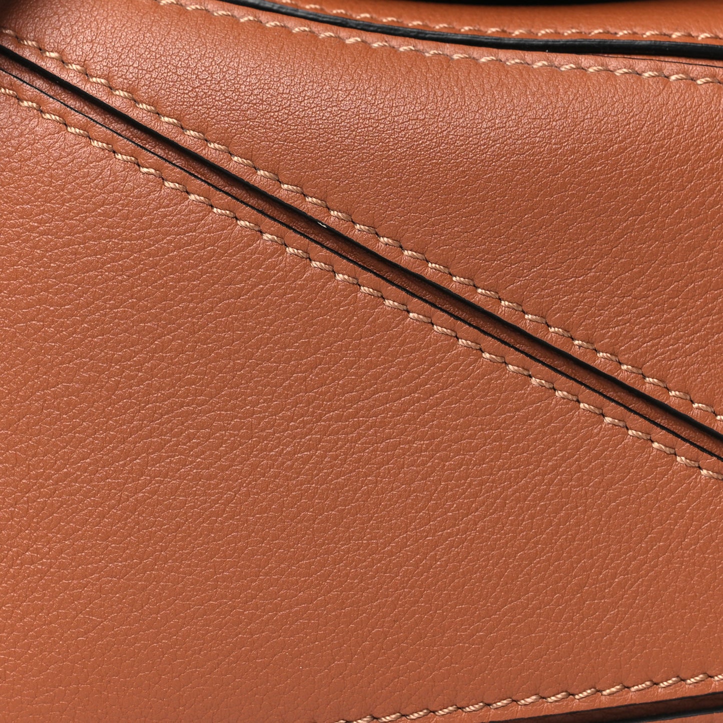 Calfskin Mini Puzzle Bag Tan