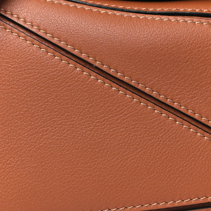 Loewe Calfskin Mini Puzzle Bag Tan 7 of 10