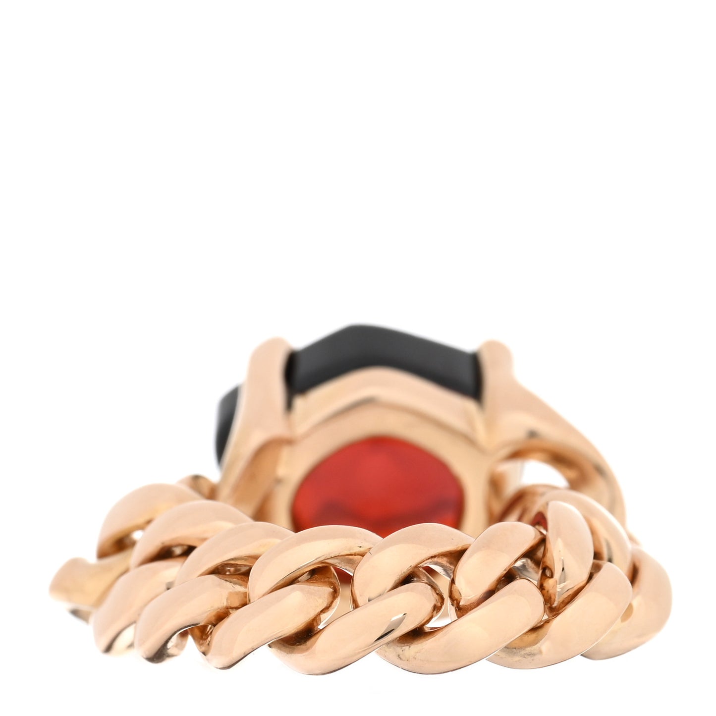 18K Rose Gold Garnet Lola Ring 52 6