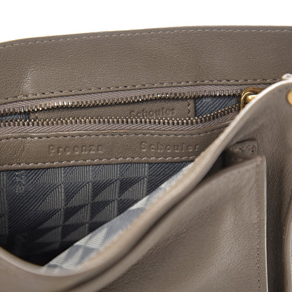 Proenza Schouler Lambskin PS1 Mini Pouch Messenger Smoke 5 of 12