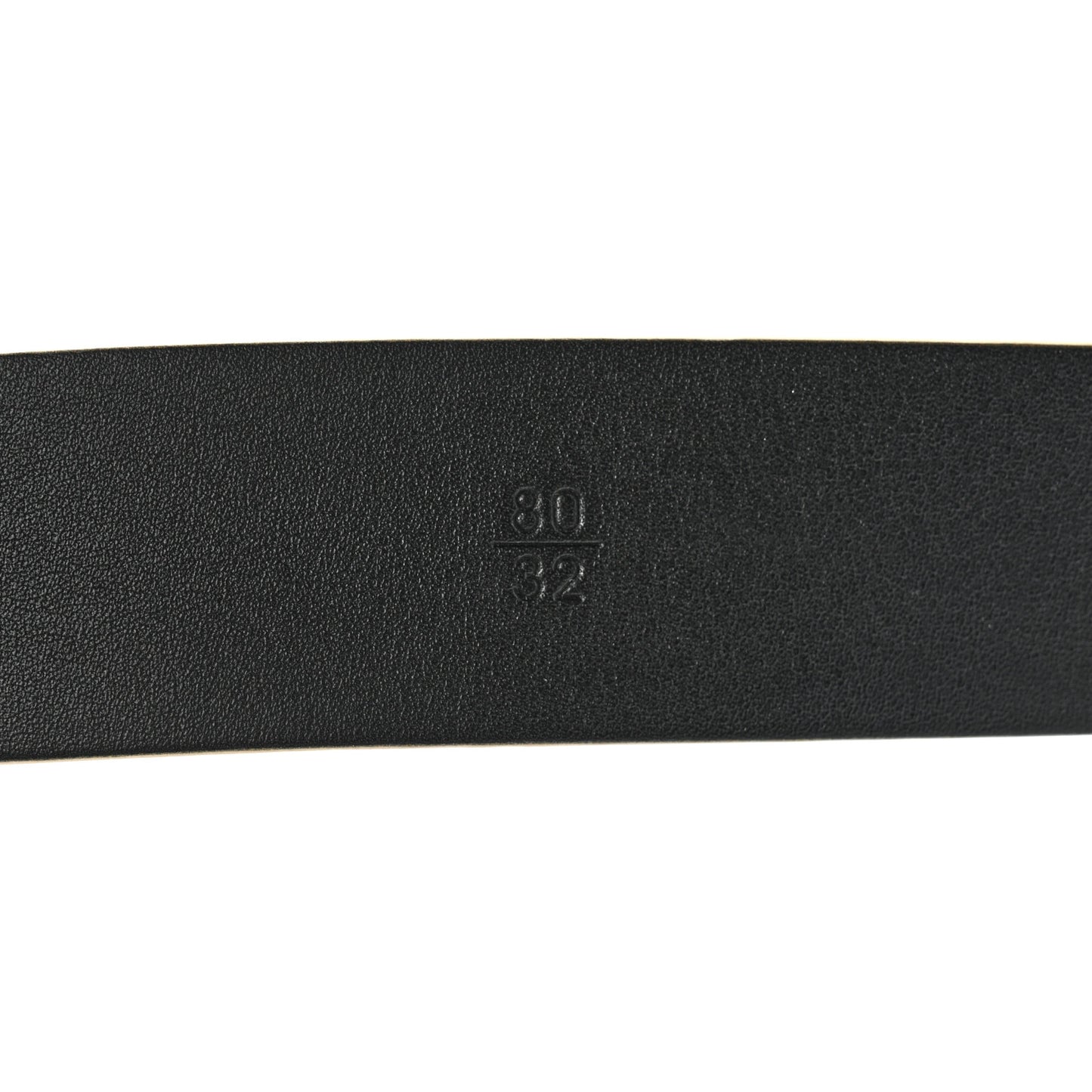 Metallic Calfskin CC Chain Belt 80 32 Gold