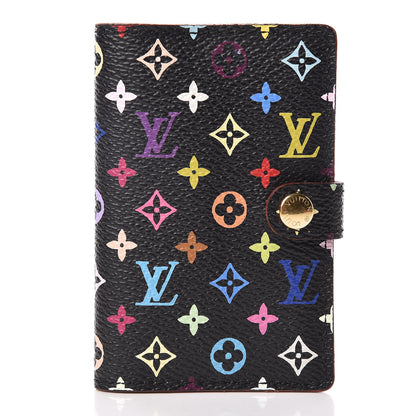 Louis Vuitton Monogram Multicolor Carnet de Bal Mini Agenda Cover Black 1 of 9