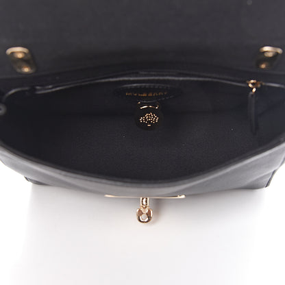 Mulberry Glossy Goatskin Small Lily Flap Black 5 of 11