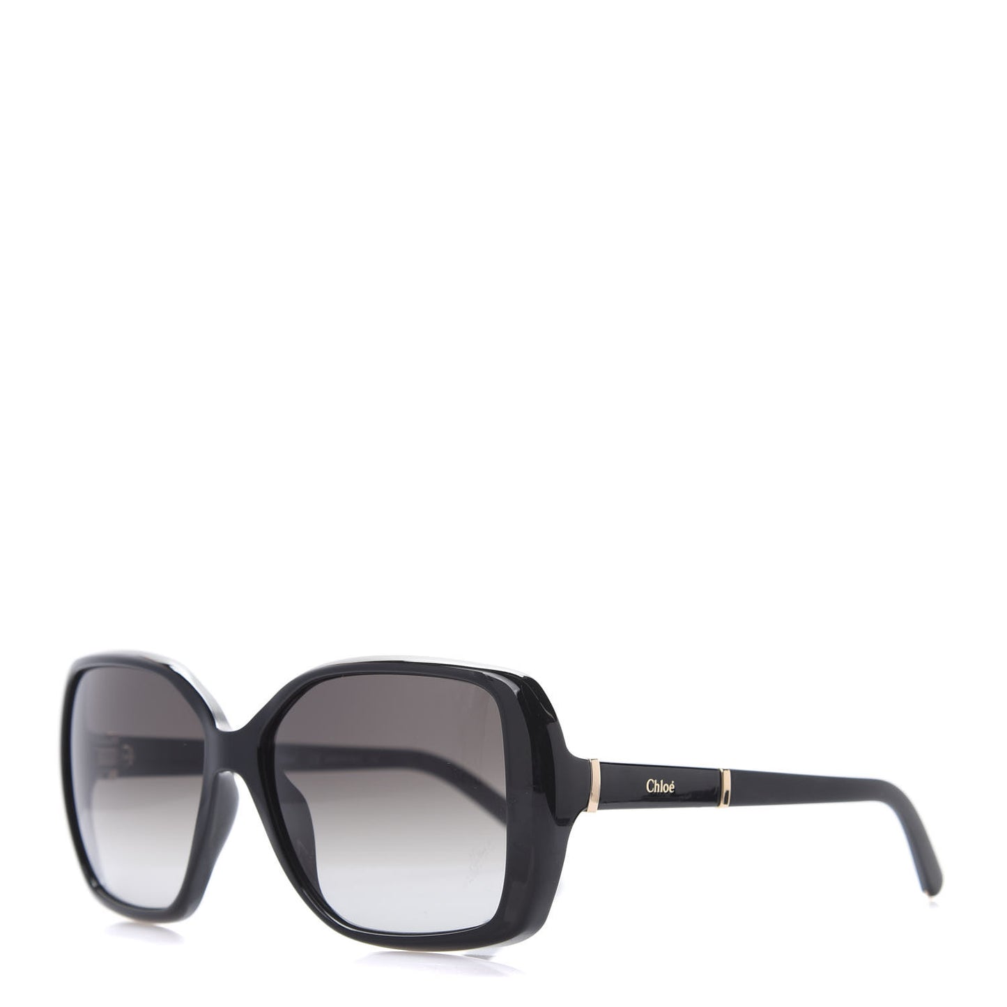 Oversized Round Sunglasses CE680S Black