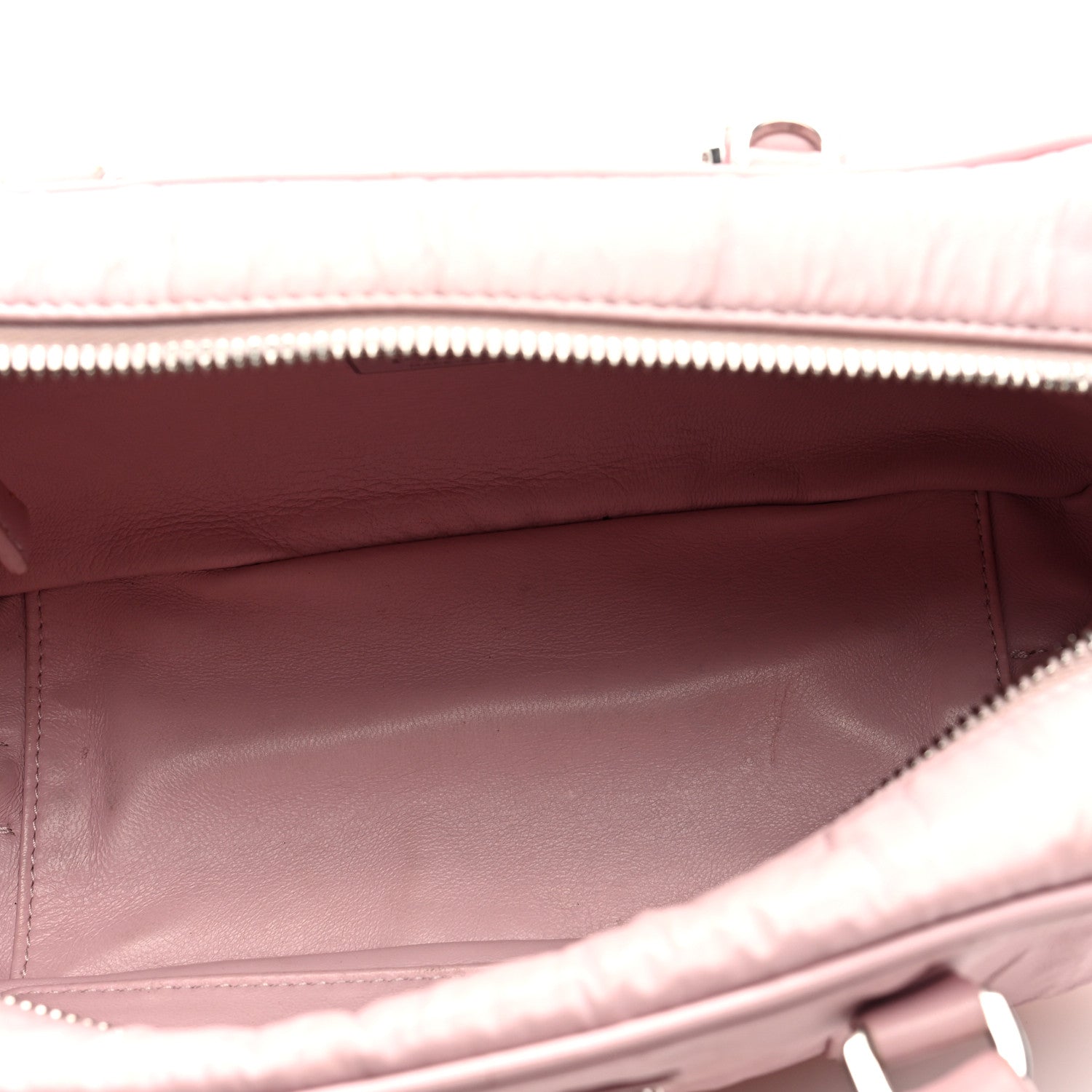 Prada Nappa Antique Small Re-Edition 2001 Two Handle Crossbody Bag Alabastro 5 of 9